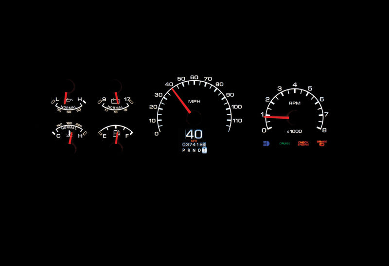 92-96 Ford OBS Truck RTX gauge cluster